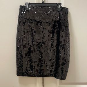 Express Studio Women Sequin Skirt